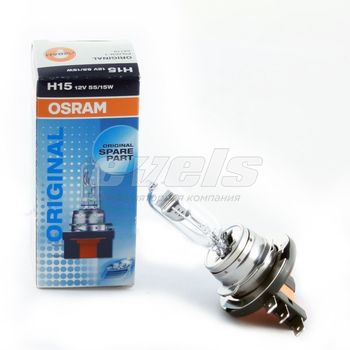 Лампа "OSRAM" 12v H15 55/15W (PGJ23t-1)