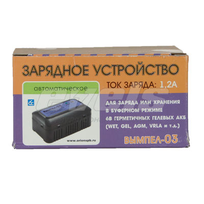Зарядное устройство Вымпел 03 (6В, 1,2А) для заряда и хранения буферном режиме — фото №2